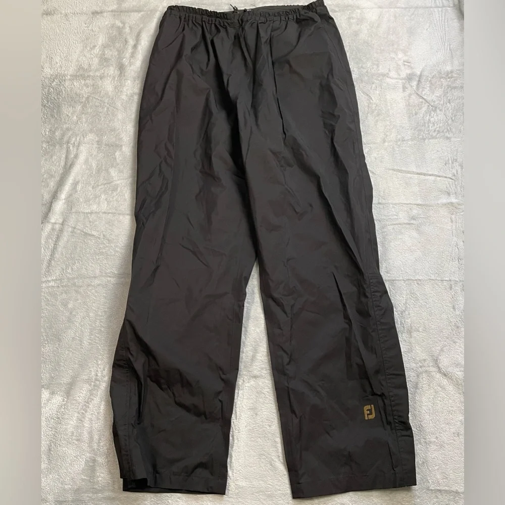 FootJoy DryJoys‎ Rain Pants XL Men’s Golf Black Pull On